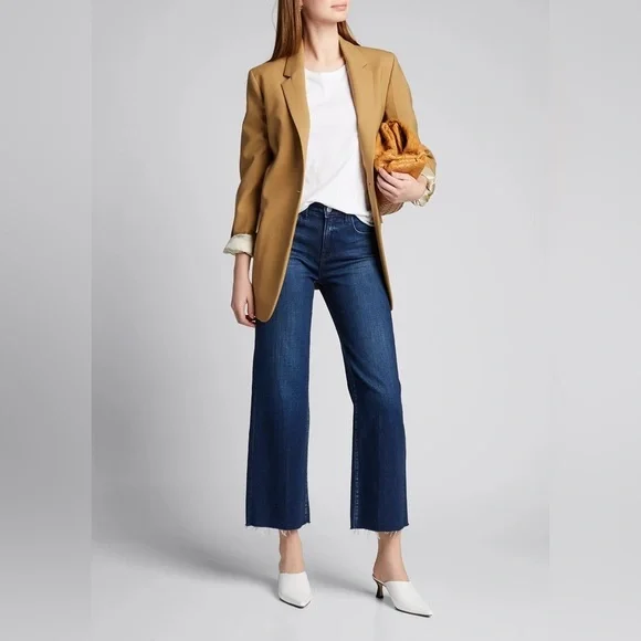 L’AGENCE | Danica Wide Leg Jeans In York Blue Size 25 NEW - Picture 2 of 10